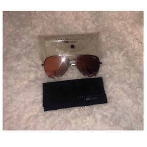 Quay Australia x Desi Perkins Rose Gold Sunglasses